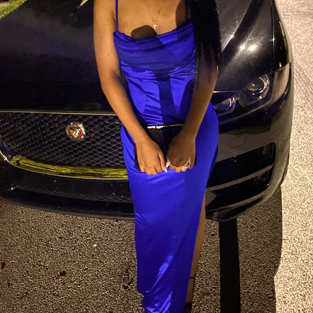 Royal Blue homecoming dress